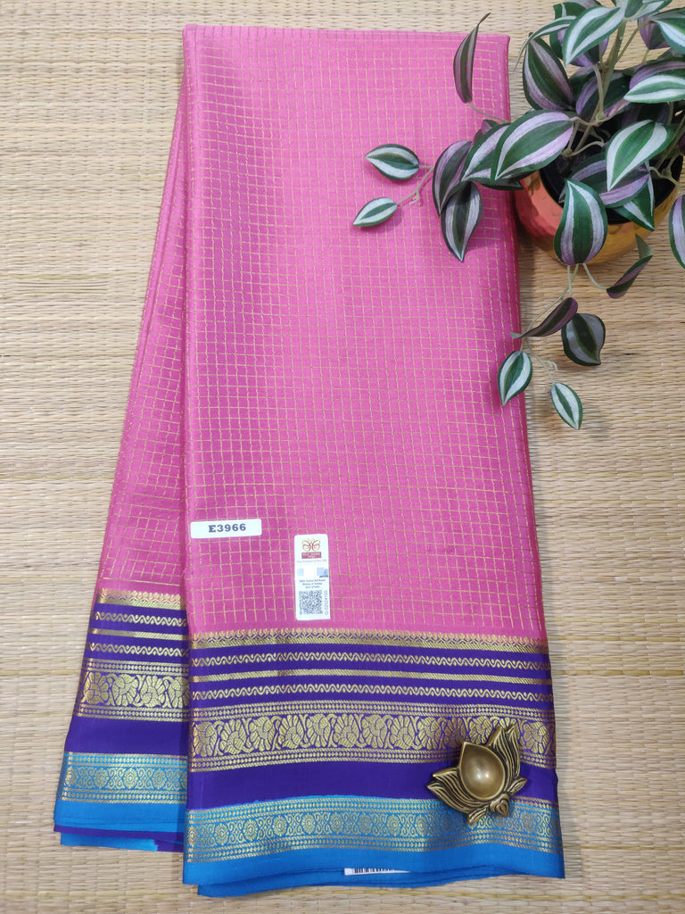 Pure Crepe Silk Saree #E3966