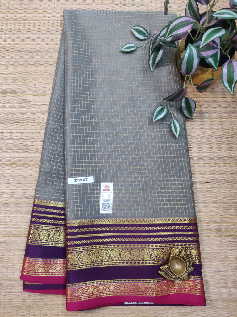 Pure Crepe Silk Saree #E3967