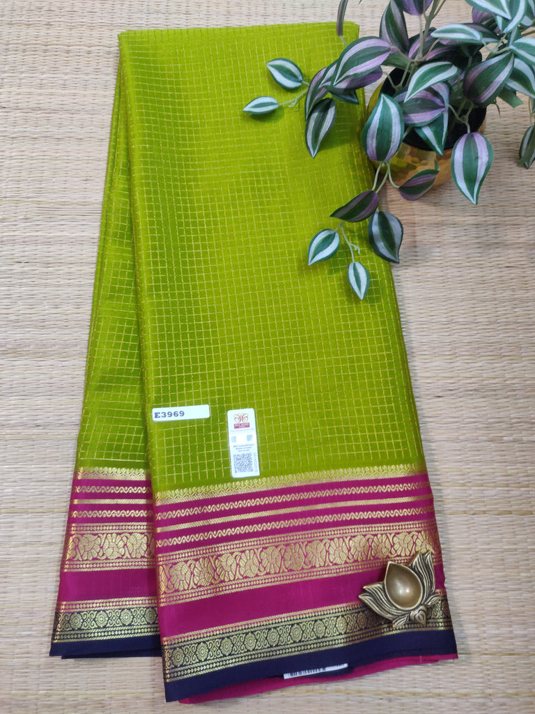 Pure  Crepe Silk Saree #E3969