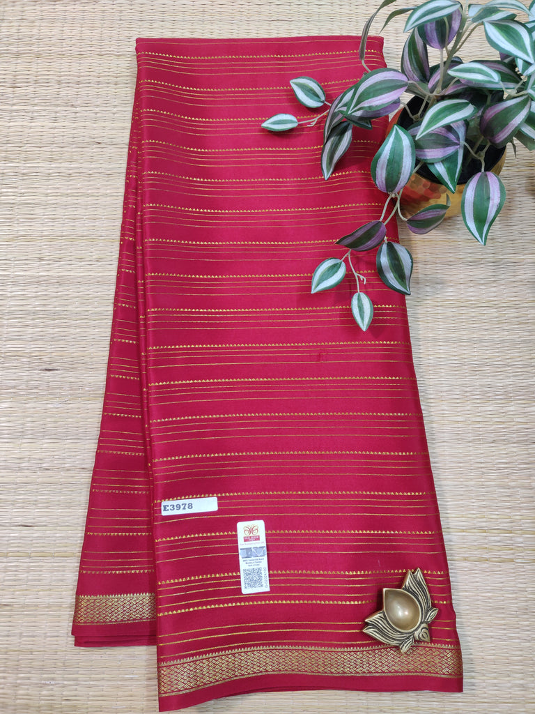 Pure Crepe Silk Saree #E3978