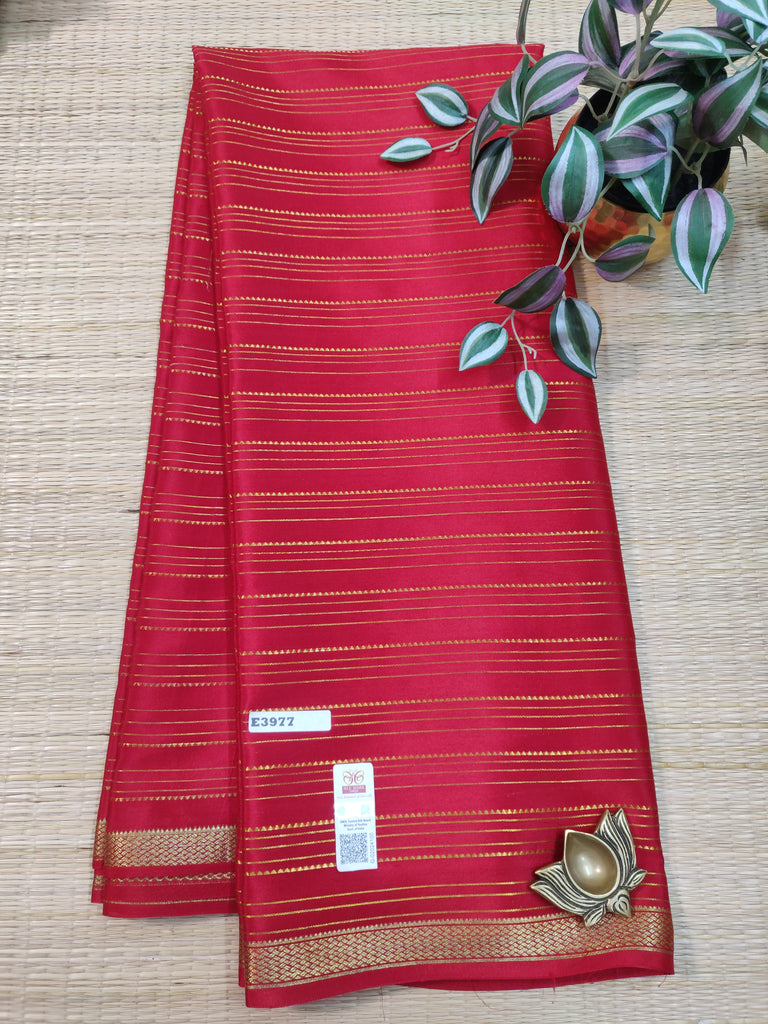 Pure  Crepe Silk Saree #E3977