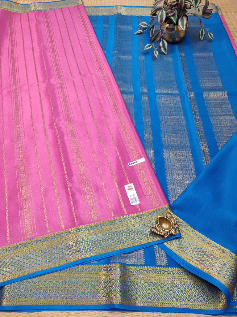 Pure Crepe Silk Saree #E3988