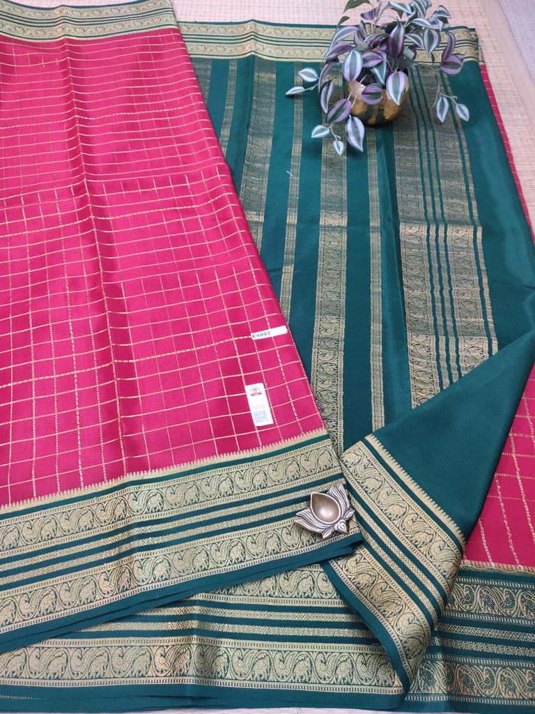 Pure Crepe Silk Saree #E4007