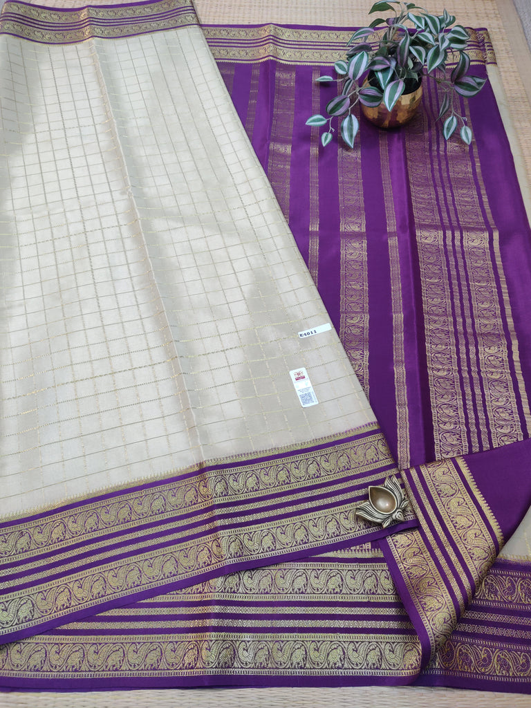 Pure Crepe Silk Saree #E4011