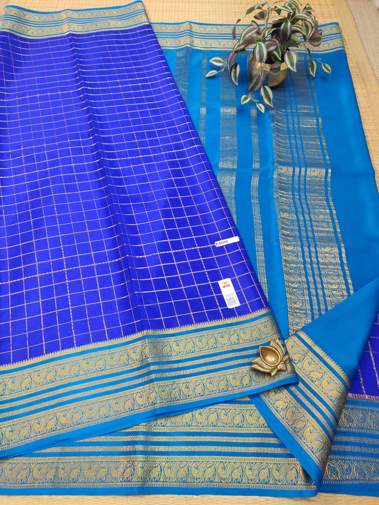 Pure Crepe Silk Saree #E4009