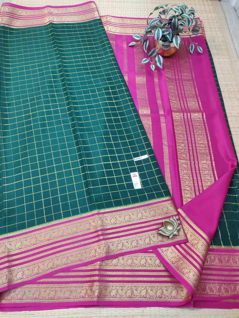 Pure Crepe Silk Saree #E4003