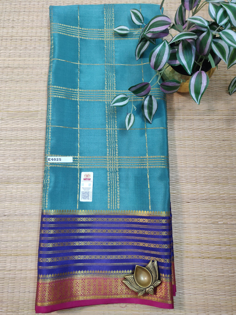 Pure Crepe Silk Saree #E4025