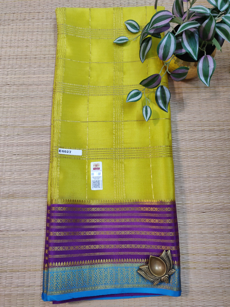 Pure Crepe Silk Saree #E4027