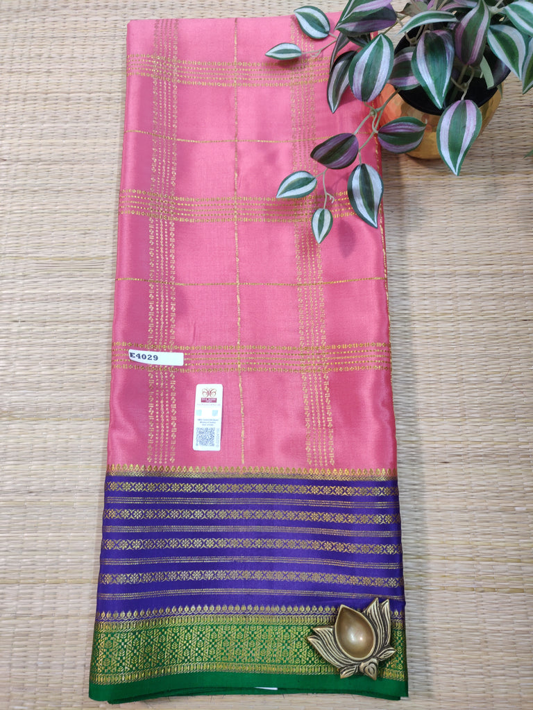 Pure Crepe Silk Saree #E4029