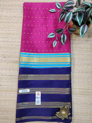 Pure Crepe Silk Saree #E4047