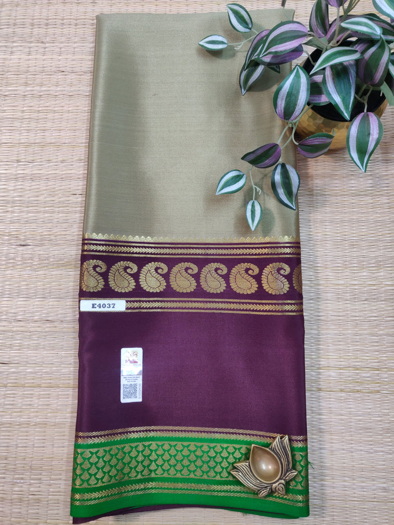 Pure Crepe Silk Saree #E4037