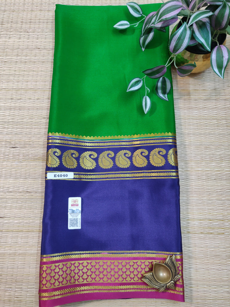 Pure Crepe Silk Saree #E4040