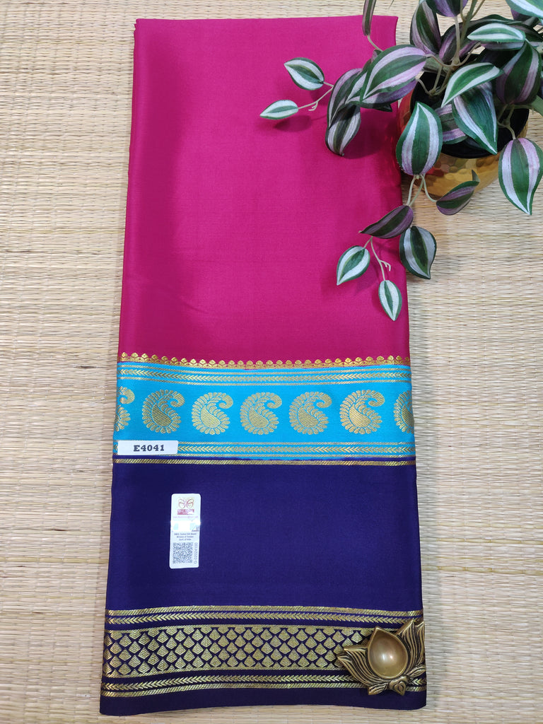 Pure Crepe Silk Saree #E4041