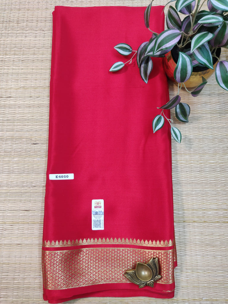 Pure Crepe Silk Saree #E4050