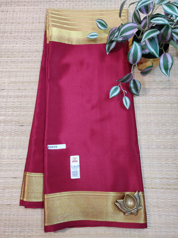 Pure Crepe Silk Saree #E4030