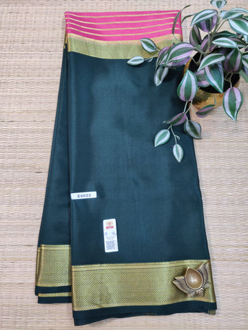 Pure Crepe Silk Saree #E4033