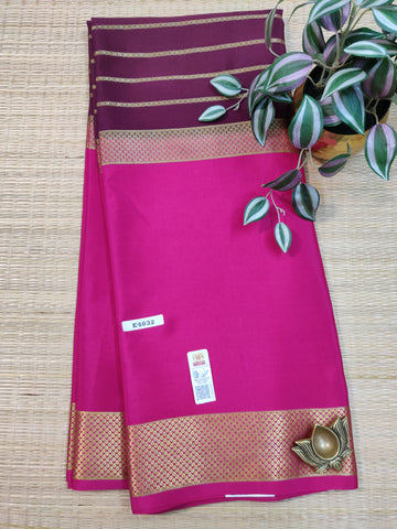 Pure Crepe Silk Saree #E4032