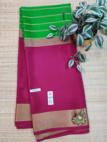 Pure Crepe Silk Saree #E4034