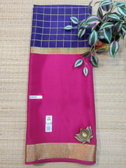 Pure Crepe Silk Saree #E4070