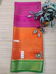 Pure Crepe Silk Saree #E4072