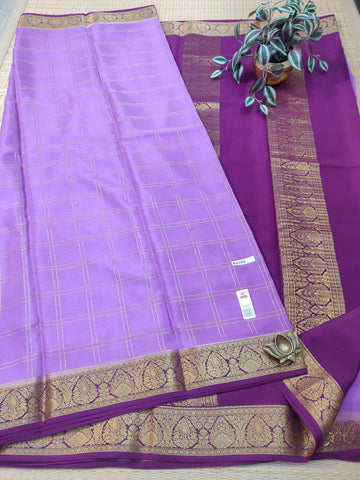 Pure Crepe Silk Saree #E2344