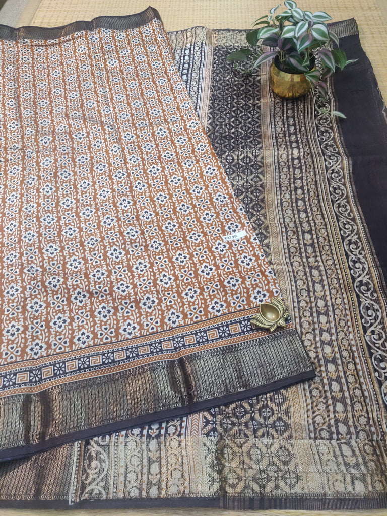 Chanderi Saree E2749