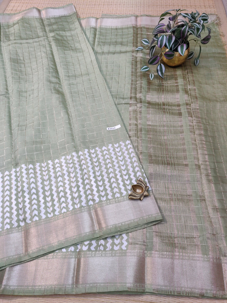Chanderi Saree #E3573
