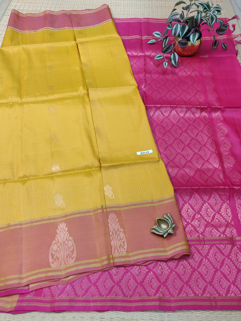 Butta Silk Mix Sarees #E4119