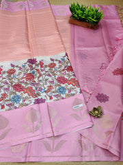 Semi Crepe Sarees #E4567