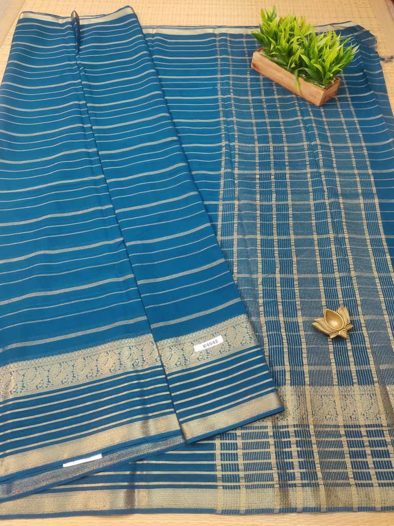 Semi Georgette Sarees #E4542