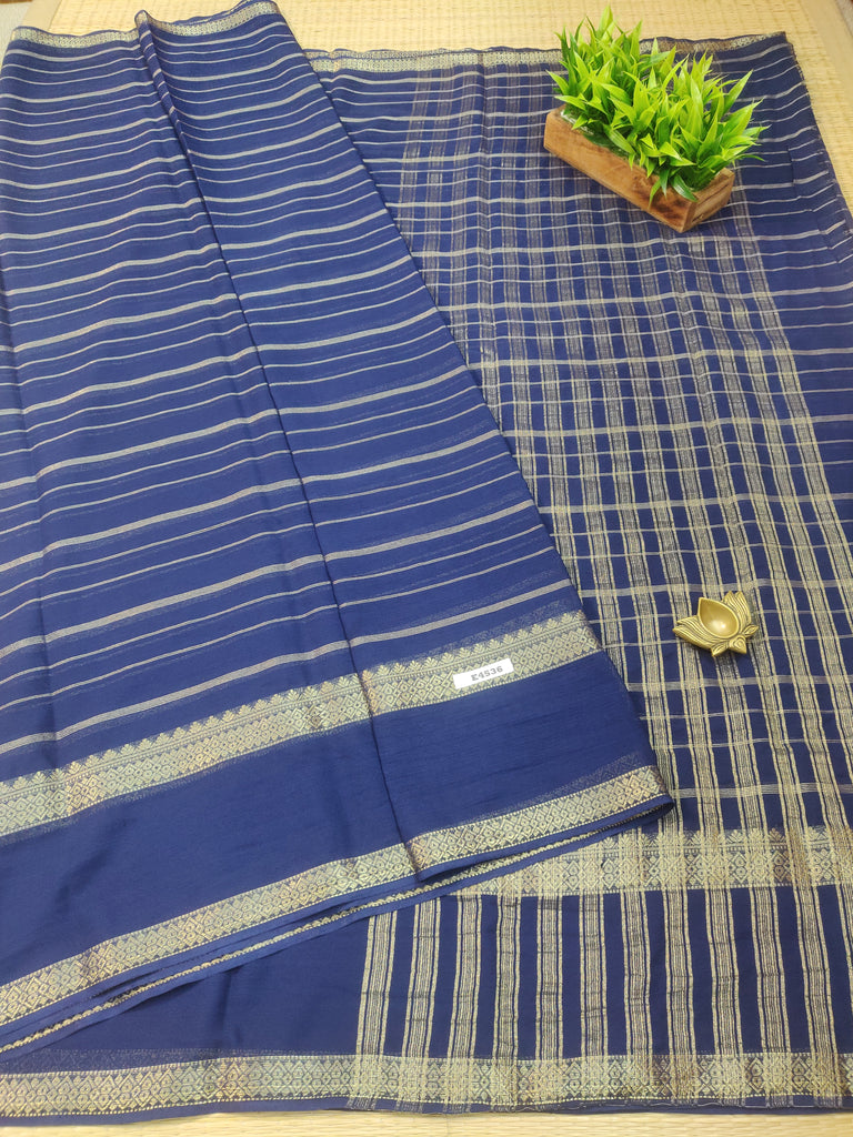 Semi Georgette Sarees #E4536