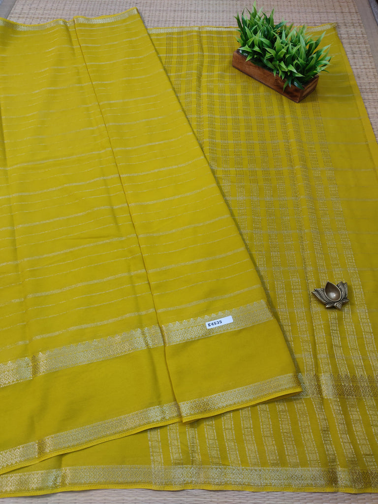 Semi Georgette Sarees #E4535