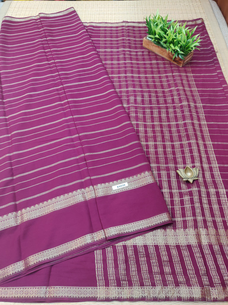 Semi Georgette Sarees #E4539