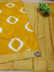 Semi Crepe Sarees #E4585