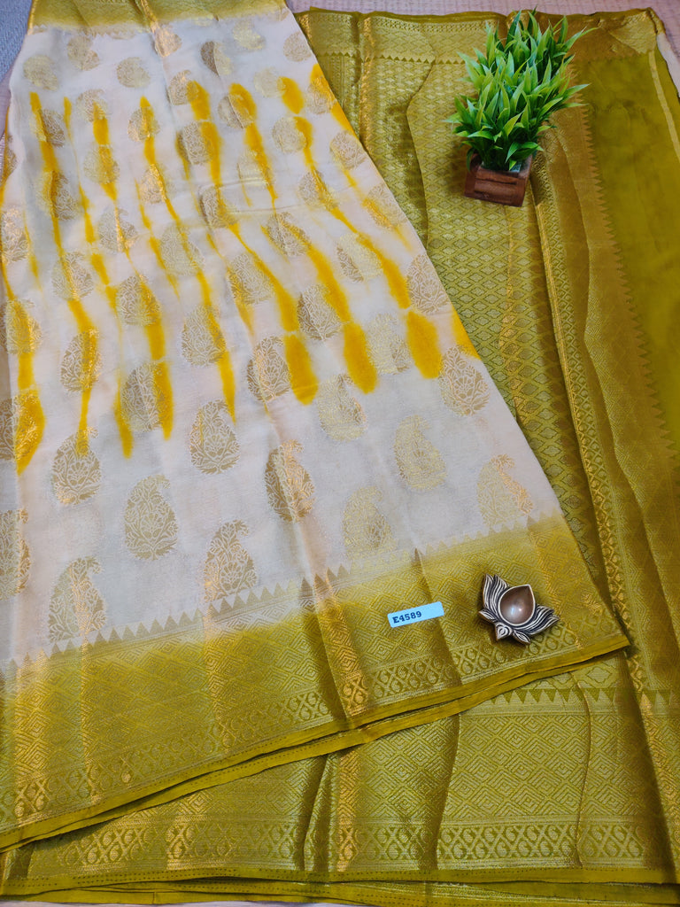 Semi Georgette Sarees #E4589