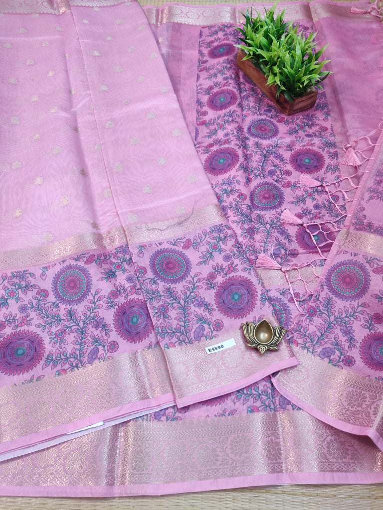 Chanderi Saree #E4590