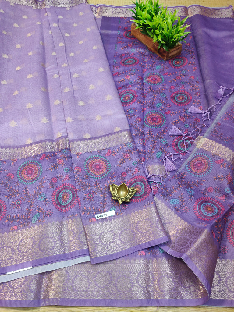 Chanderi Saree #E4591