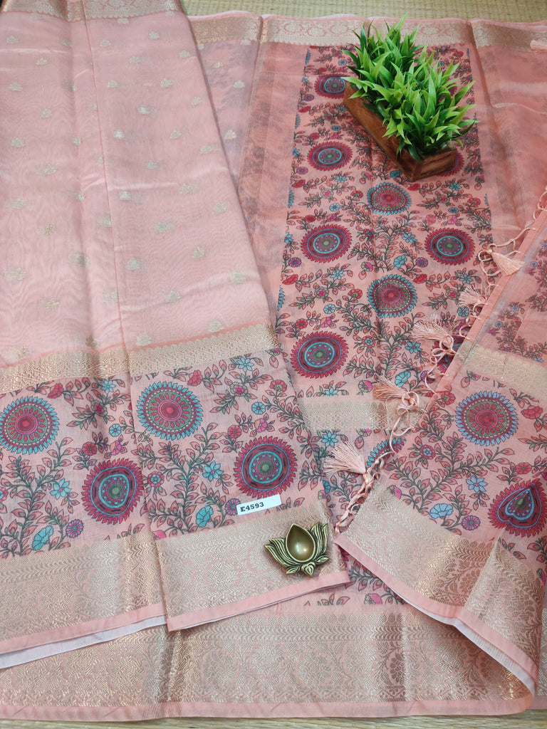 Chanderi Saree #E4593