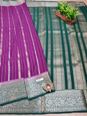 Semi Crepe Sarees #E4610