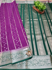 Semi Crepe Sarees #E4608