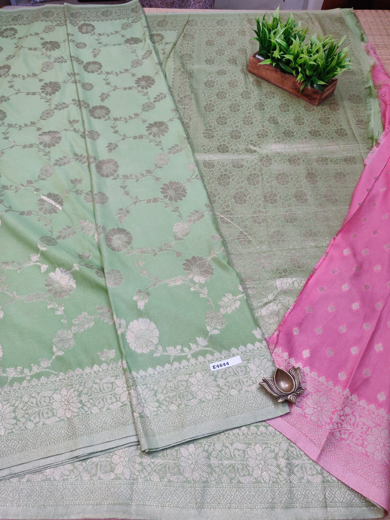 Semi Crepe Sarees #E4644