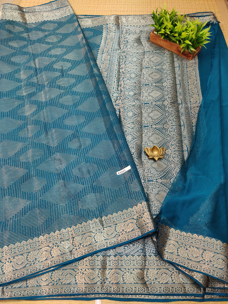 Semi Georgette Sarees #E4557