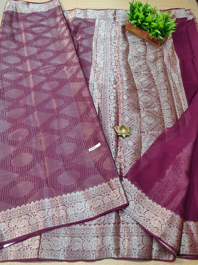 Semi Georgette Sarees #E4561