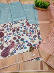 Semi Crepe Sarees #E5150