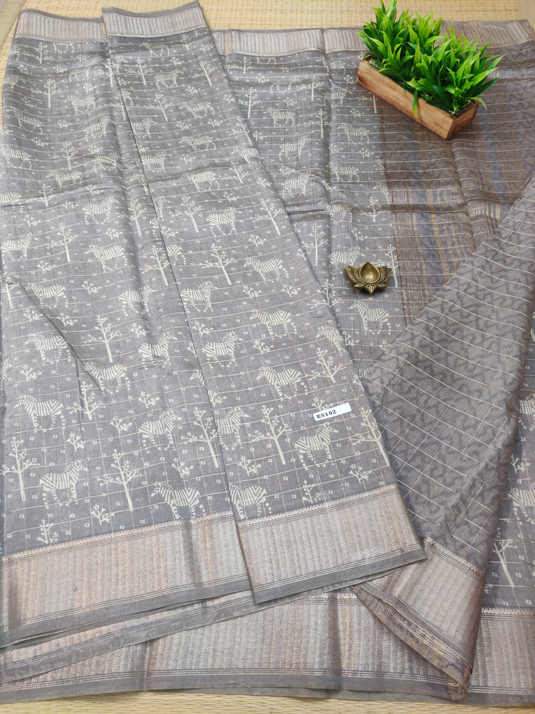 Chanderi Saree #E5102