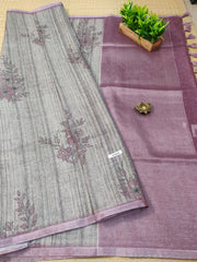 Linen Gajji Silk # E4964