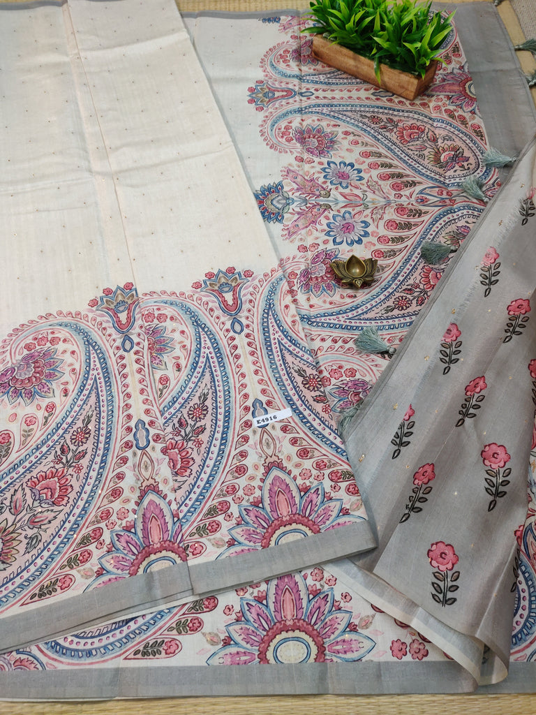Mutka Tussar Silk# E4916