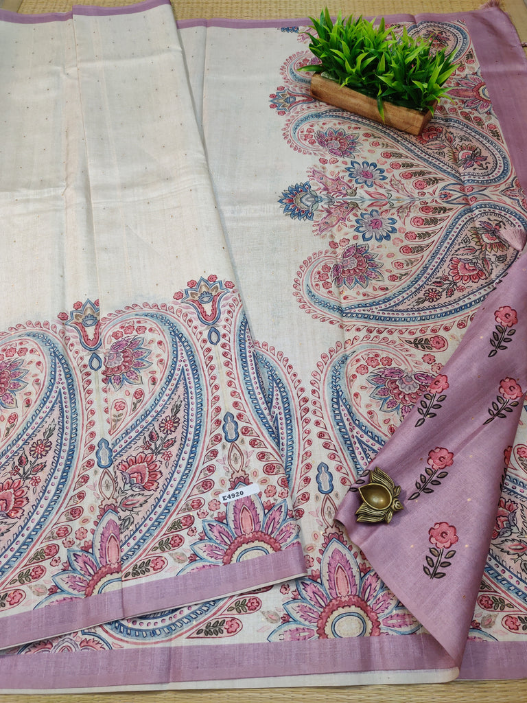 Mutka Tussar Silk# E4920