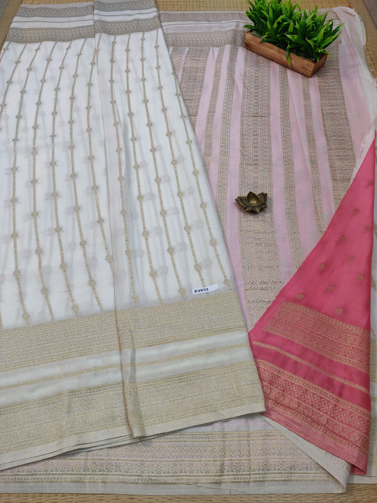 Semi Crepe Sarees #E4932