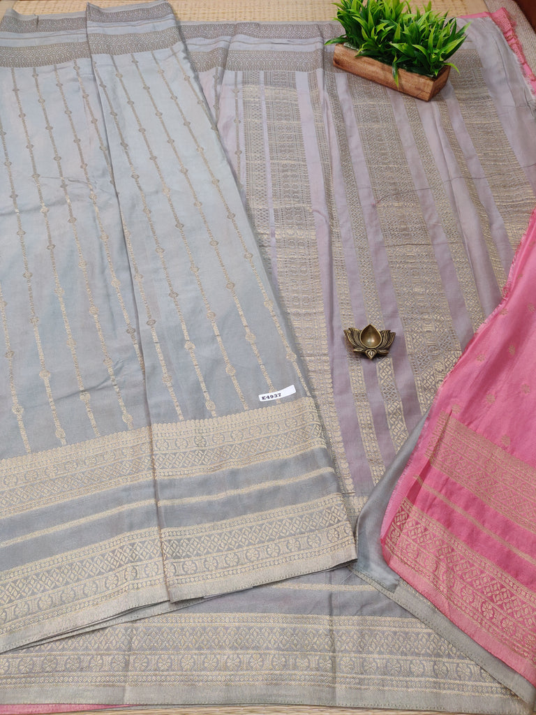 Semi Crepe Sarees #E4937